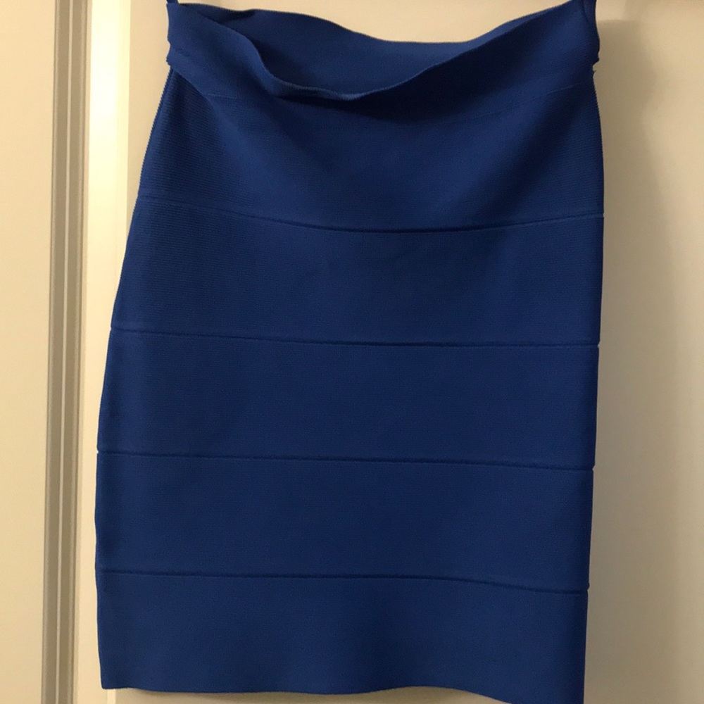 Blue skirt